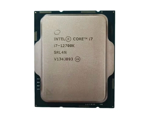 英特尔酷睿十二代处理器 i7-12700K (散片) 3.8GHz 12核心20线程