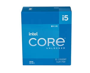 英特尔酷睿十二代 Intel i5-12600KF 台式机CPU处理器10核16线程 单核睿频至高可达4.9Ghz 20M三级缓存