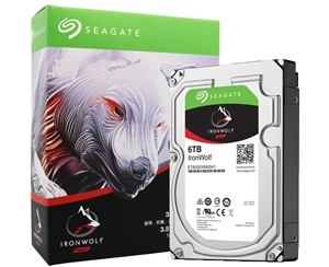 希捷（SEAGATE）酷狼NAS硬盘 6T 网络云存储阵列机械硬盘