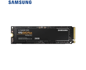 SAMSUNG三星970EVO plus 250G M.2 NVMe pcie笔记本台式机固态硬盘SSD 固态硬盘