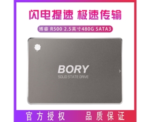 BORY博睿 R500 2.5英寸 480G SATA3 台式机 笔记本 SSD 固态硬盘