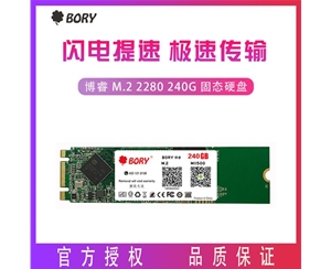 BORY博睿 M.2 2280 240G固态硬盘SATA3