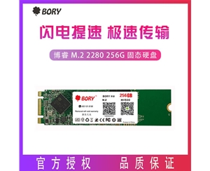 BORY博睿 M.2 2280 256G固态硬盘SATA3