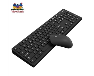优派 CW1265 PRO 黑色 无线键盘鼠标套装笔记本台式电脑办公家用键鼠防溅水游戏通用