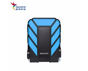 威刚（ADATA）HD710PRO USB3.0三防移动硬盘防水防尘防震户外摄影旅行 蓝色 1TB