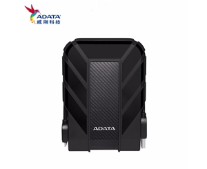 威刚（ADATA）HD710PRO USB3.0三防移动硬盘防水防尘防震户外摄影旅行 黑色 1TB
