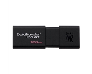 Kingston/金士顿 DT100 G3 128G u盘 高速USB3.0伸缩推拉U盘