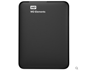WD/西部数据 E元素 1TB USB3.0 移动硬盘
