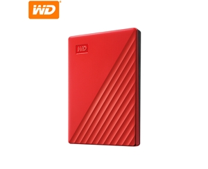 西部数据（WD）My Passport 1TB 2.5英寸 移动硬盘 红