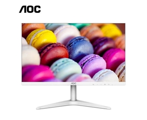 AOC电脑显示器 24英寸LED全高清HDMI接口 VA广视角显示屏 液晶屏幕 24B1XHM/WW（白色）