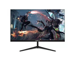 酷乐 CCOLLE G240 24寸直面无边框黑色液晶显示器/三角型底座 HDMI+VGA