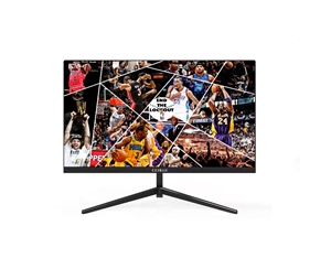酷乐 COOLLE Q270 27寸 曲面无边框/V型底座 黑色液晶显示器 HDMI+VGA